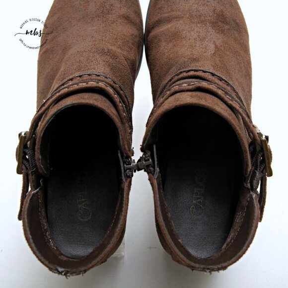 Carlos Santana Laney Textile Ankle Booties - Picture 11 of 14